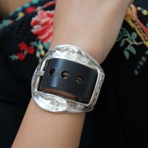 UNO de 50 YOUR EXCUSE Belt Like Cuff Bracelet 7-8"